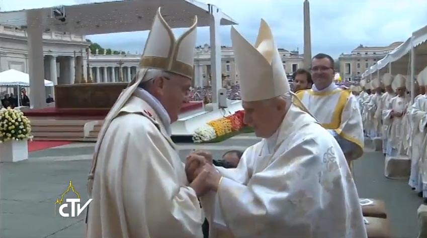 Papa Francesco e il Papa Emerito Benedetto XVI